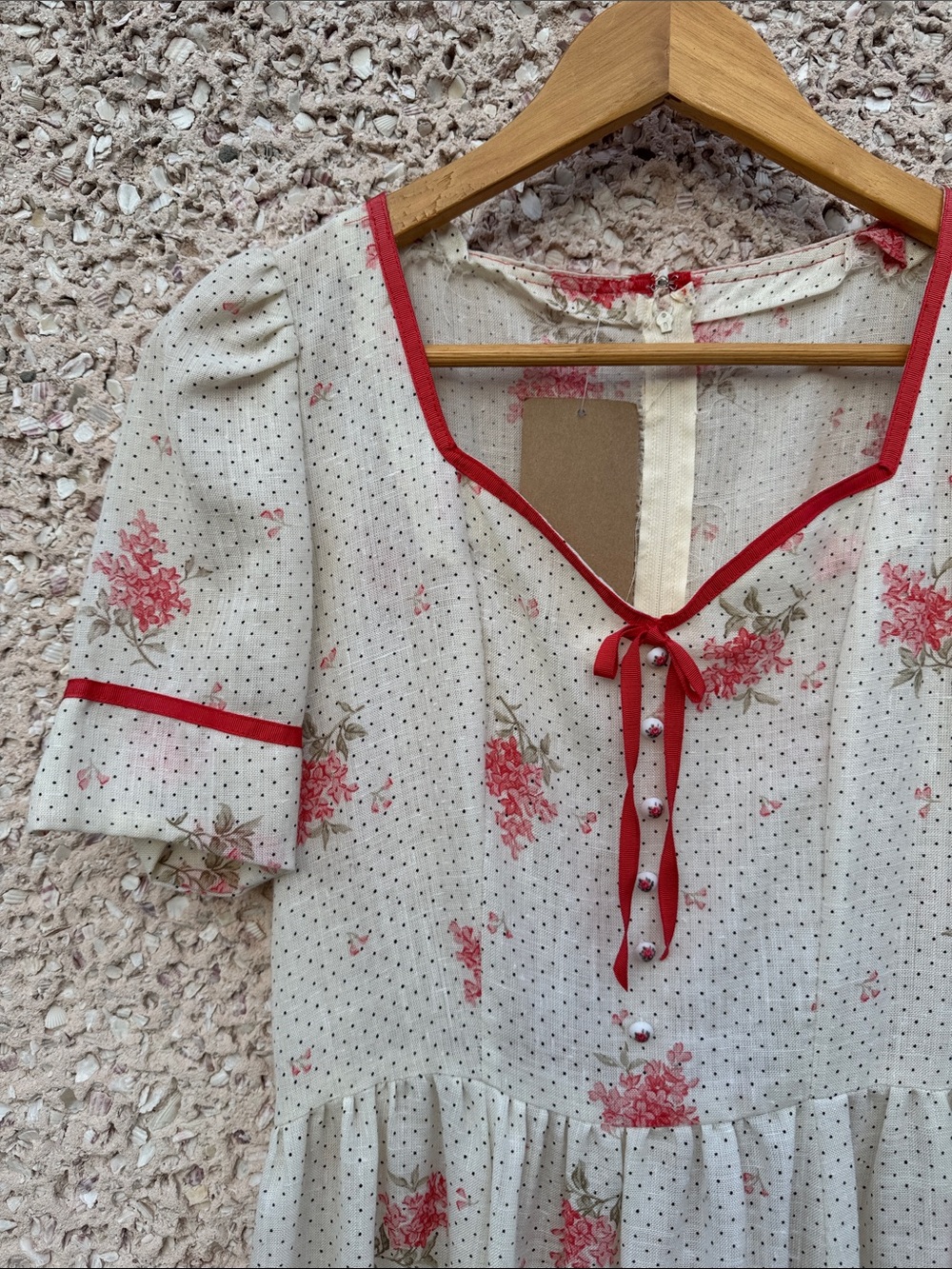 Vintage Prairie Style Classic Tiered Dress